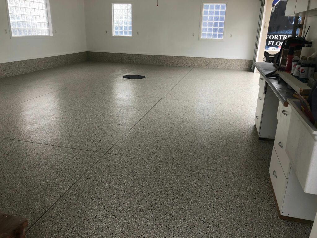 coated garage floor