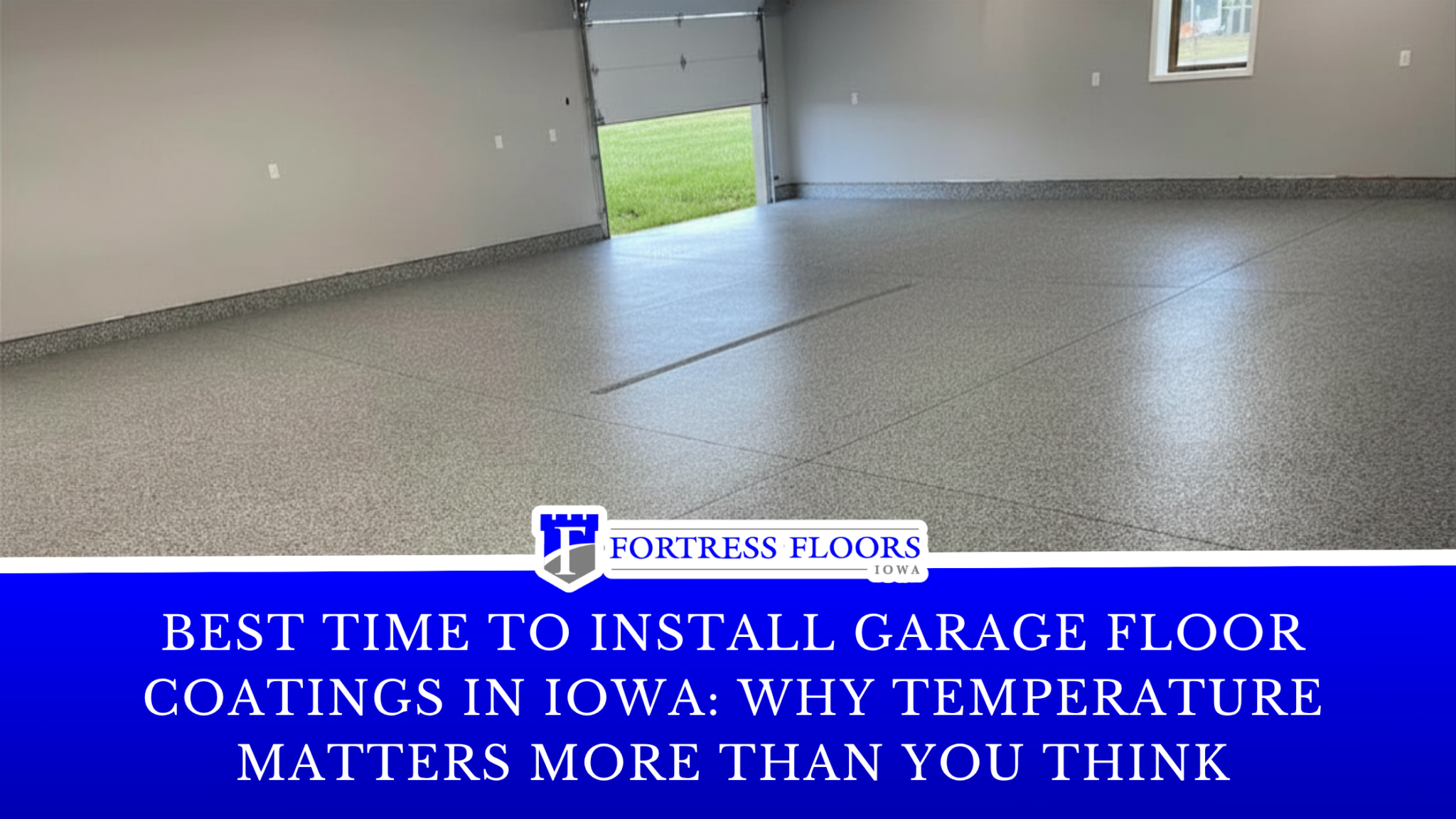 Best Time to Install Garage Floor Coatings in Iowa
